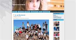 Desktop Screenshot of hammerumfriskole.dk